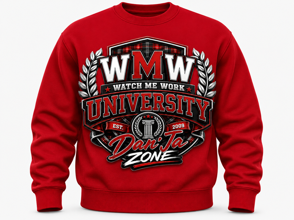 Watch Me Work University - sweater