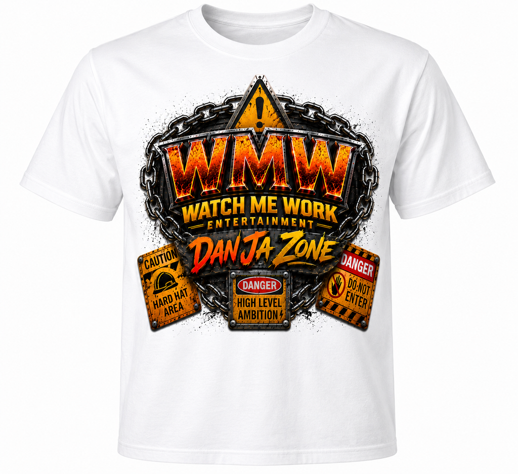 Watch me work apparel: Dan’Ja Zone T-shirt