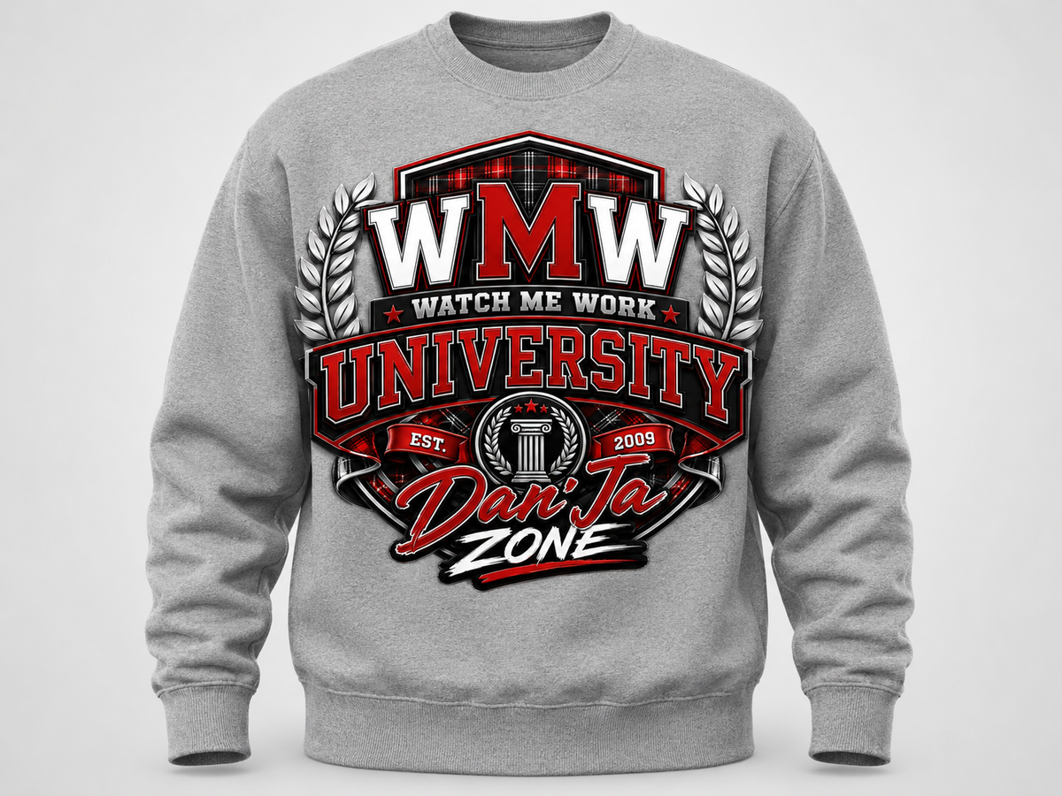 Watch Me Work University - sweater