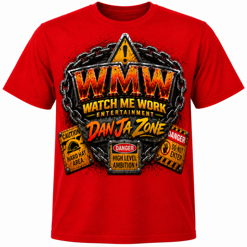 Watch me work apparel: Dan’Ja Zone T-shirt