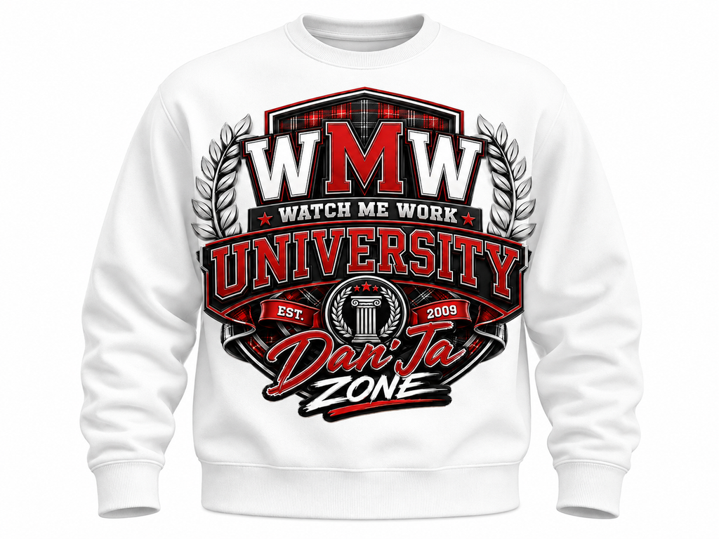 Watch Me Work University - sweater