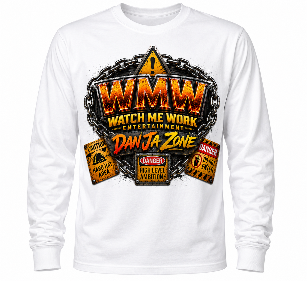 Watch Me Work Apparel: Dan’Ja Zone Long Sleeve T-Shirt