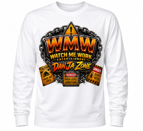 Watch Me Work Apparel: Dan’Ja Zone Long Sleeve T-Shirt