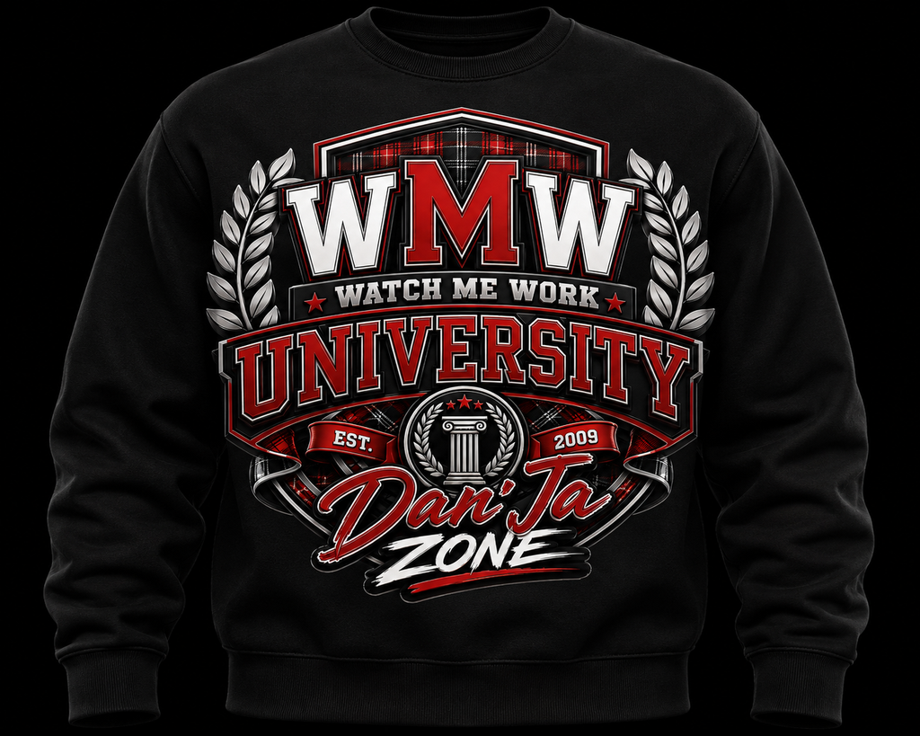 Watch Me Work University - sweater
